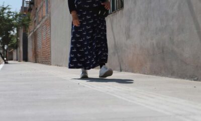 Promueve municipio de Aguascalientes la construcción de banquetas amplias para mejorar la movilidad peatonal