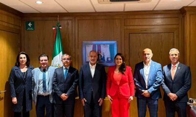 Se reúne Tere Jiménez con el Secretario de Infraestructura Comunicaciones y Transportes del Gobierno Federal