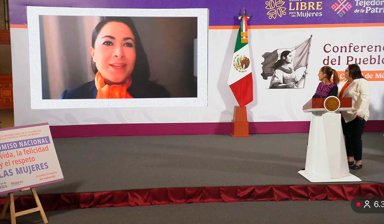 Tere Jiménez reitera su compromiso con la igualdad y la tranquilidad de las mujeres de Aguascalientes