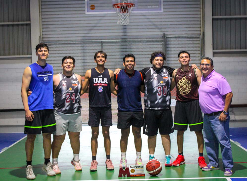 Atlético San Cochi campeón de la Liga Milenium de basquetbol