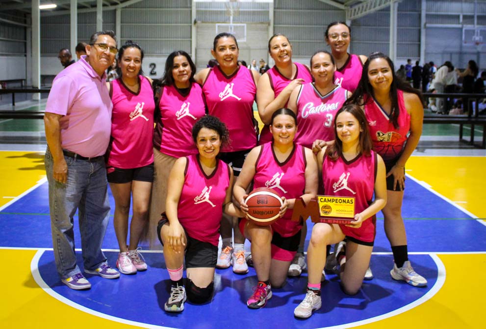 Hooollliii campeón de 2da fuerza Femenil de la Liga Milenium de basquetbol 2025.