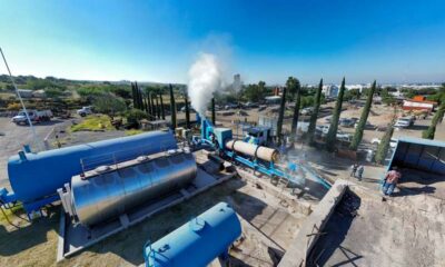 Planta de asfalto del Municipio de Aguascalientes produce 80 toneladas por hora