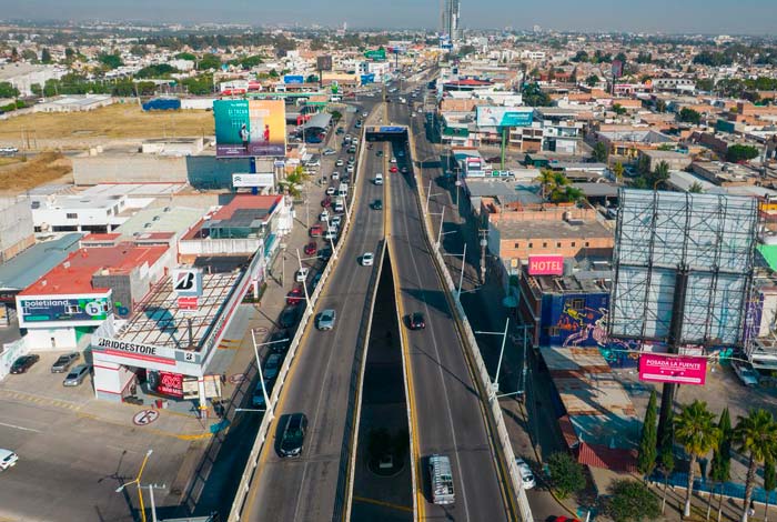 Realizará municipio de Aguascalientes mantenimiento en puente de Av Convención y blvd San Marcos