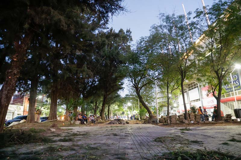 Rehabilita Municipio andadores de los estadios Victoria y Alberto Romo Chávez