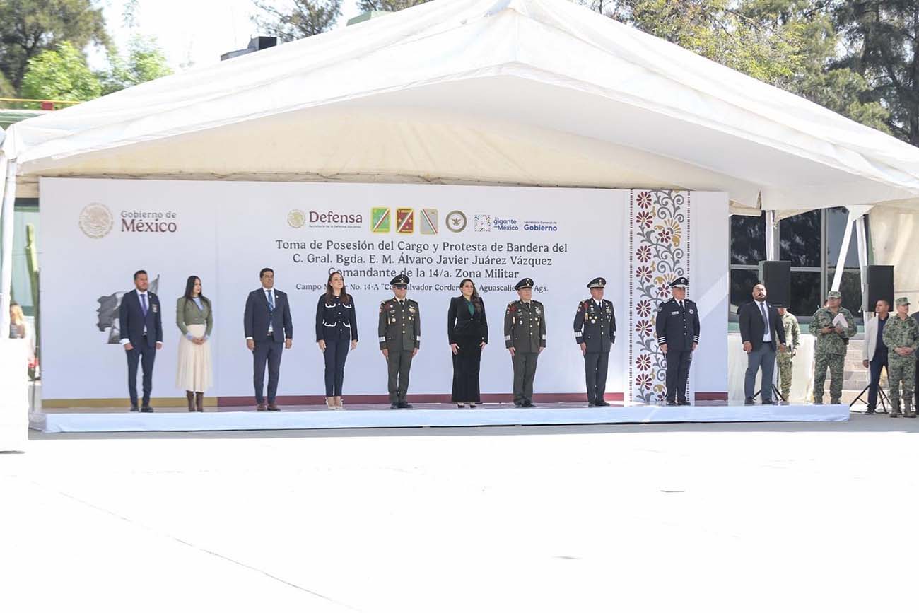 Aguascalientes refuerza coordinación con el Ejército Mexicano para mantener la paz