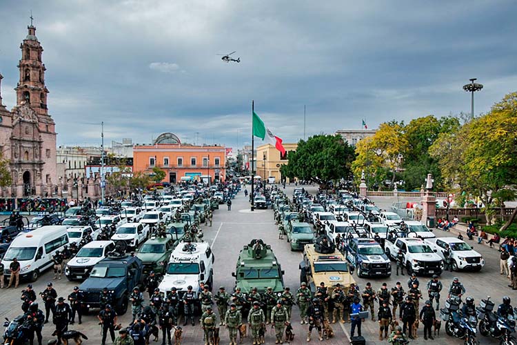 Arranca megaoperativo de seguridad “La Fuerza del Gigante” en Aguascalientes