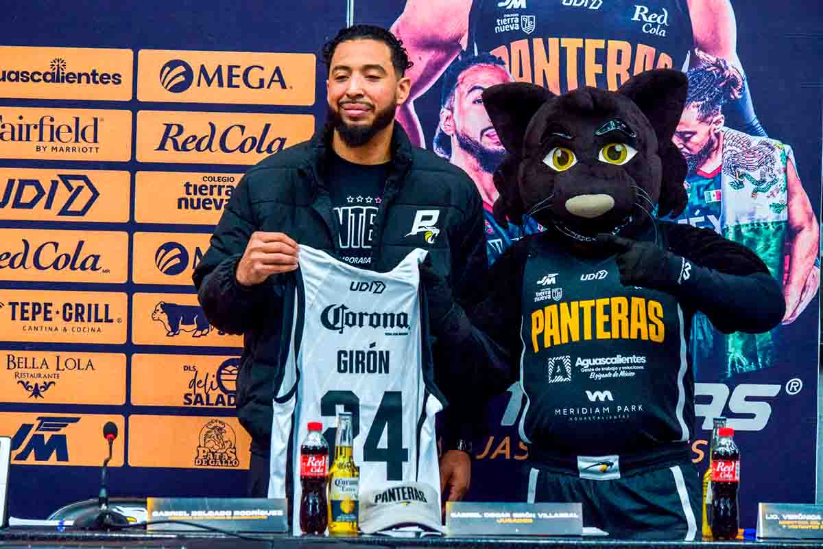 Gabriel Girón se viste de felino