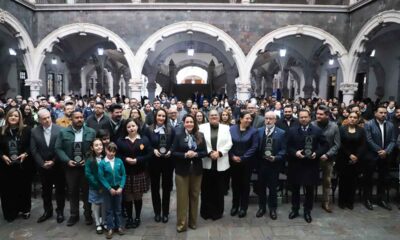 Tere Jiménez entrega el "Premio Gigantes" a instituciones comprometidas con el Medio Ambiente en Aguascalientes