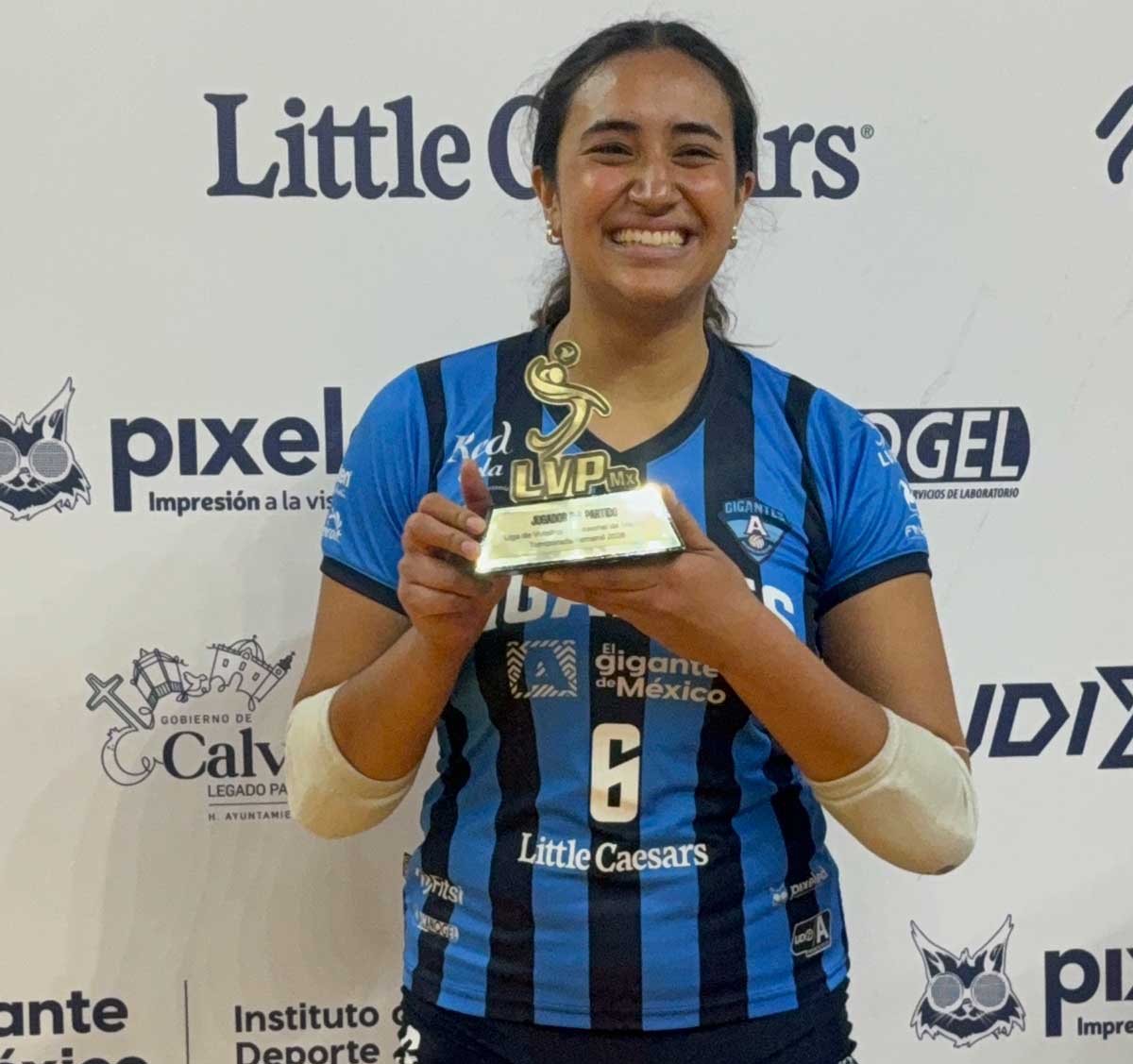 Abigail Nua lidera victoria de Gigantes de Aguascalientes con 23 puntos