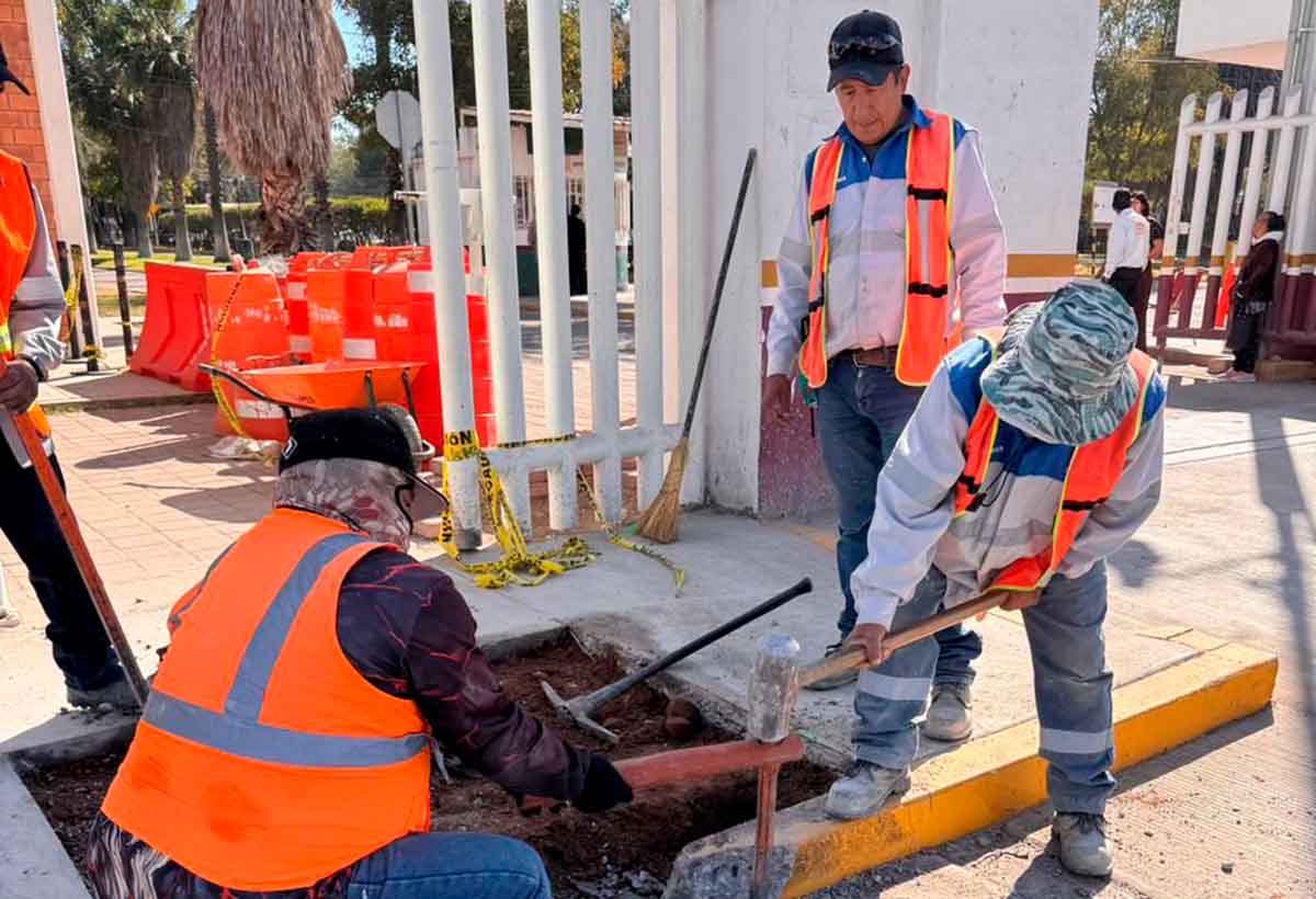 El Municipio intensifica la reparación de calles en Aguascalientes
