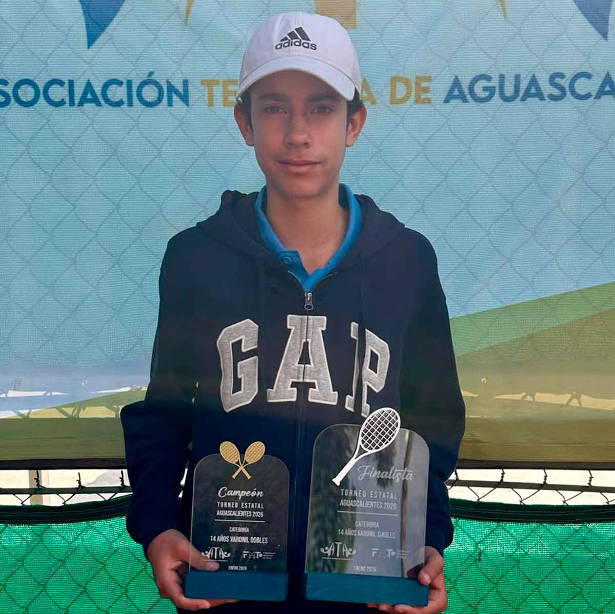 Eugenio González Brilla en el Estatal de Tenis 2026