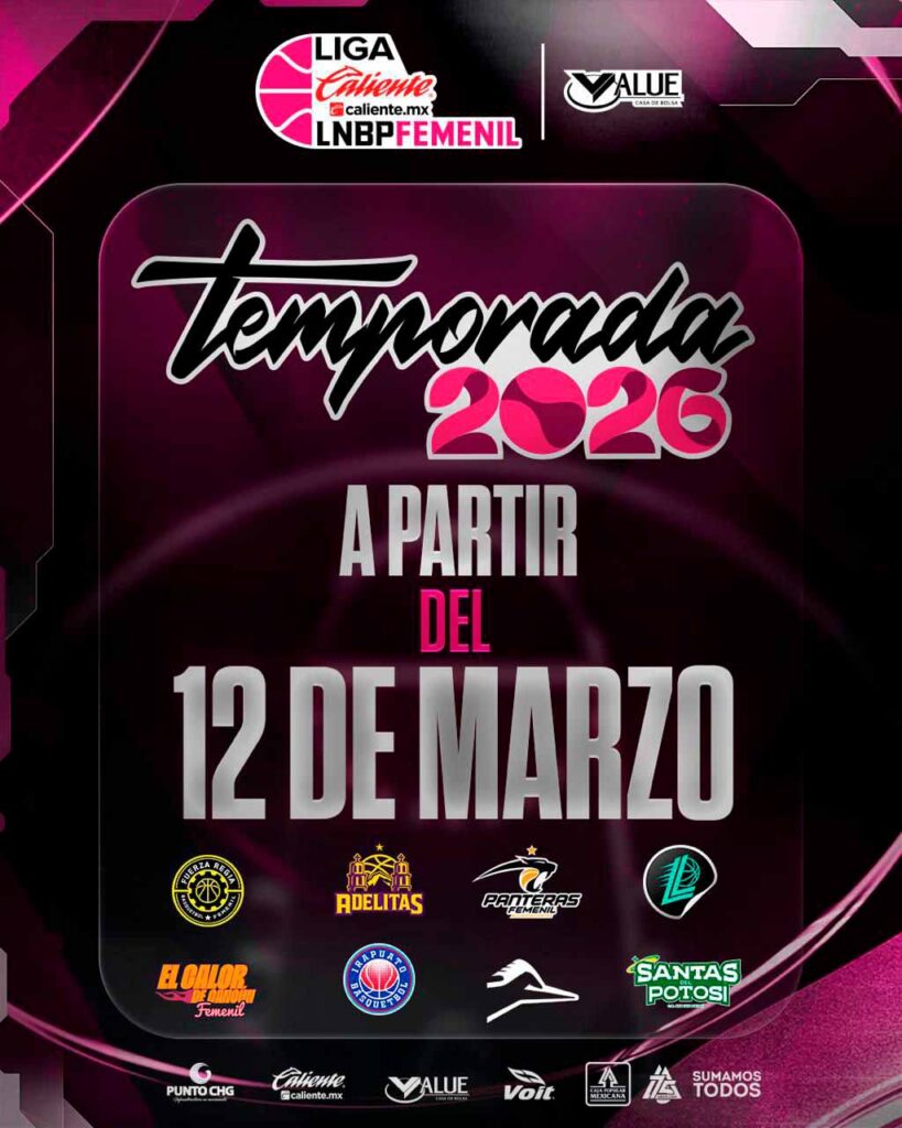 LNBP 2026, Liga Caliente.mx LNBP, Basquetbol Mexicano, Copa Value 2026, Zacatecas, LNBP Femenil, Fuerza Regia, Diablos Rojos Basquetbol, Calendario Deportivo 2026, Mineros de Zacatecas.