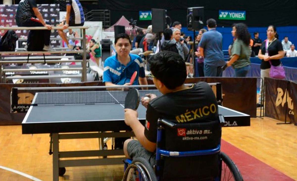 ITTF, Para Table Tennis, Víctor Reyes Turcio, Deporte Inclusivo, Medalla de Oro.