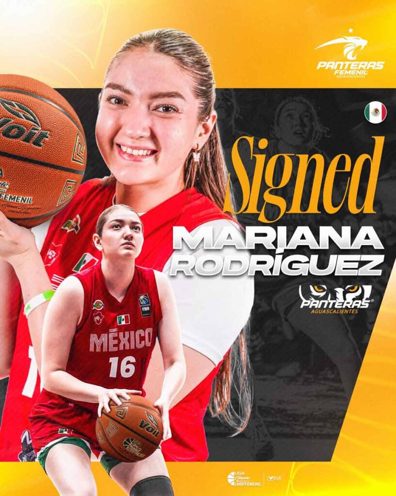 Mariana Rodríguez refuerza a las campeonas Panteras de Aguascalientes para la Temporada 2026