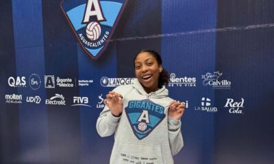 Rachel Brown de Gigantes de Aguascalientes toma el subliderato de puntos en la LVP MX