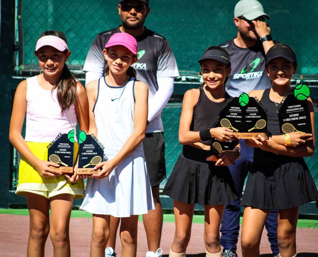 Resultados Torneo Regional de Tenis FMT: Guanajuato Zacatecas y Aguascalientes dominan en el Club Campestre