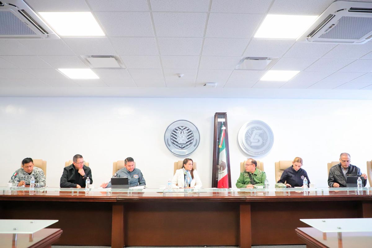 Tere Jiménez encabeza blindaje permanente para garantizar la paz en Aguascalientes