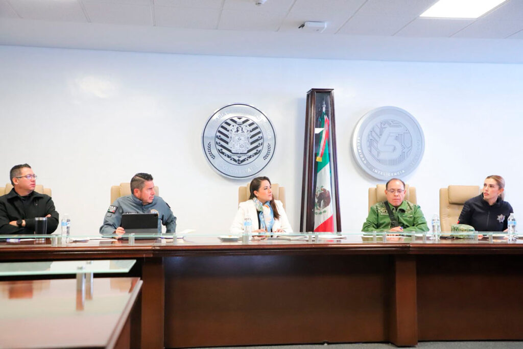 Tere Jiménez encabeza blindaje permanente para garantizar la paz en Aguascalientes