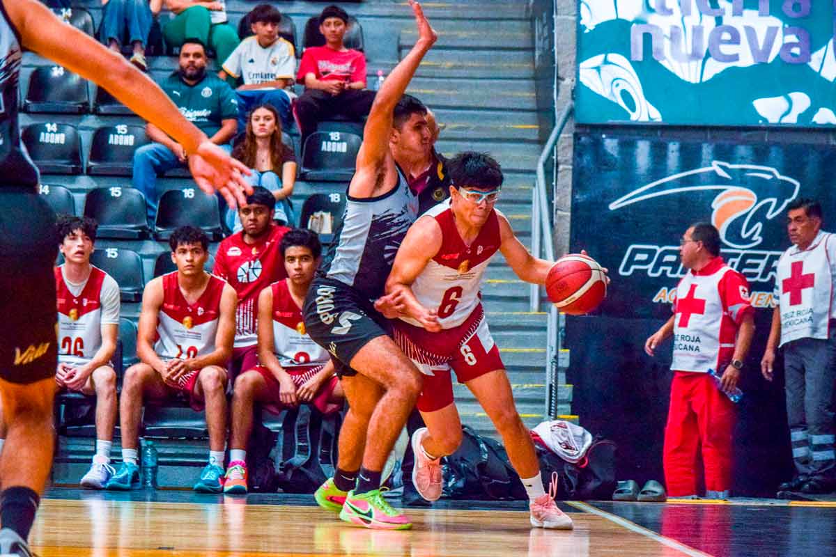 UVAQ Morelia mantiene el liderato de la Liga ABE tras vencer a las Águilas del ITA en Aguascalientes