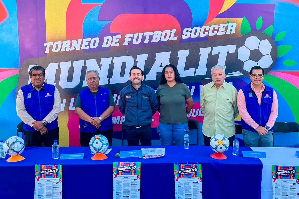 Aguascalientes lanza el "Mundialito 2026": Torneo de fútbol infantil con inscripciones gratuitas