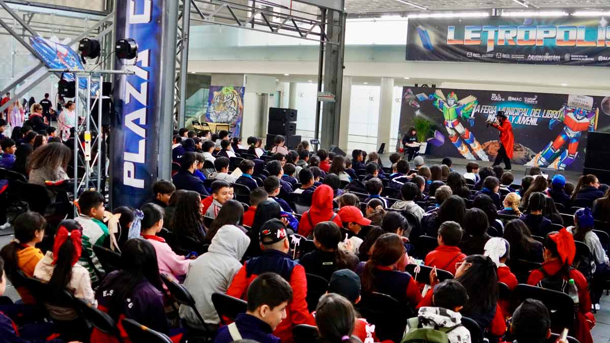 Éxito total en la 1er Feria Municipal del Libro Infantil y Juvenil de Aguascalientes