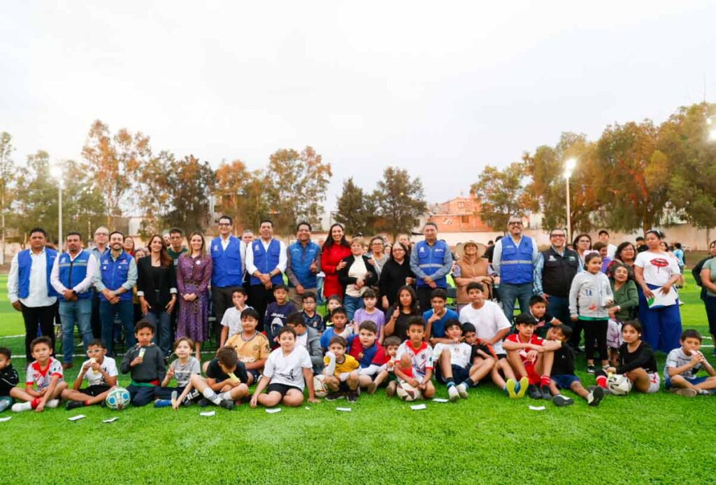Leo Montañez entrega la rehabilitación del Parque Santa Anita en Aguascalientes: Impulso al deporte y la seguridad
