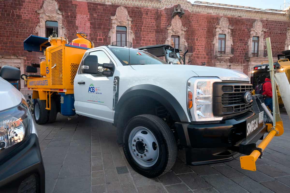 Leo Montañez fortalece servicios en Aguascalientes con inversión de 30 MDP en equipamiento