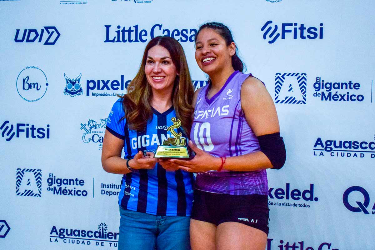 Seomara Sáinz logra su octavo MVP y lidera la victoria de Tapatías ante Gigantes en la LVP MX