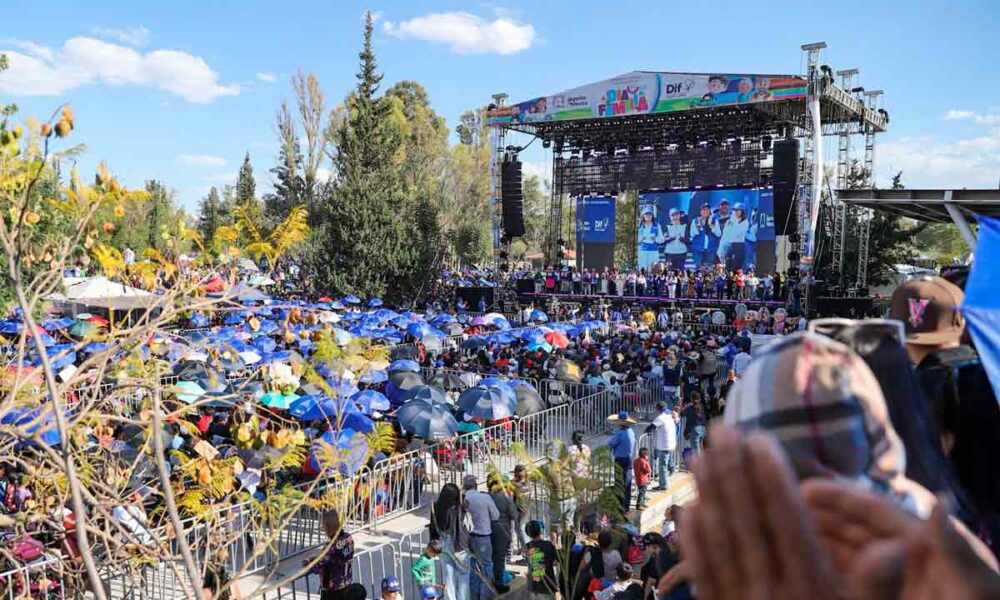 Tere Jiménez celebra el Día de la Familia en Aguascalientes