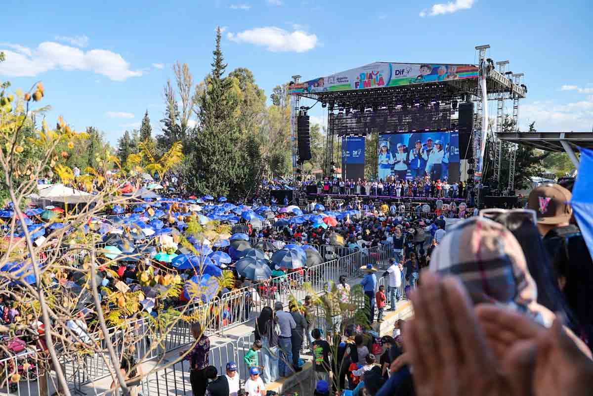 Tere Jiménez celebra el Día de la Familia en Aguascalientes