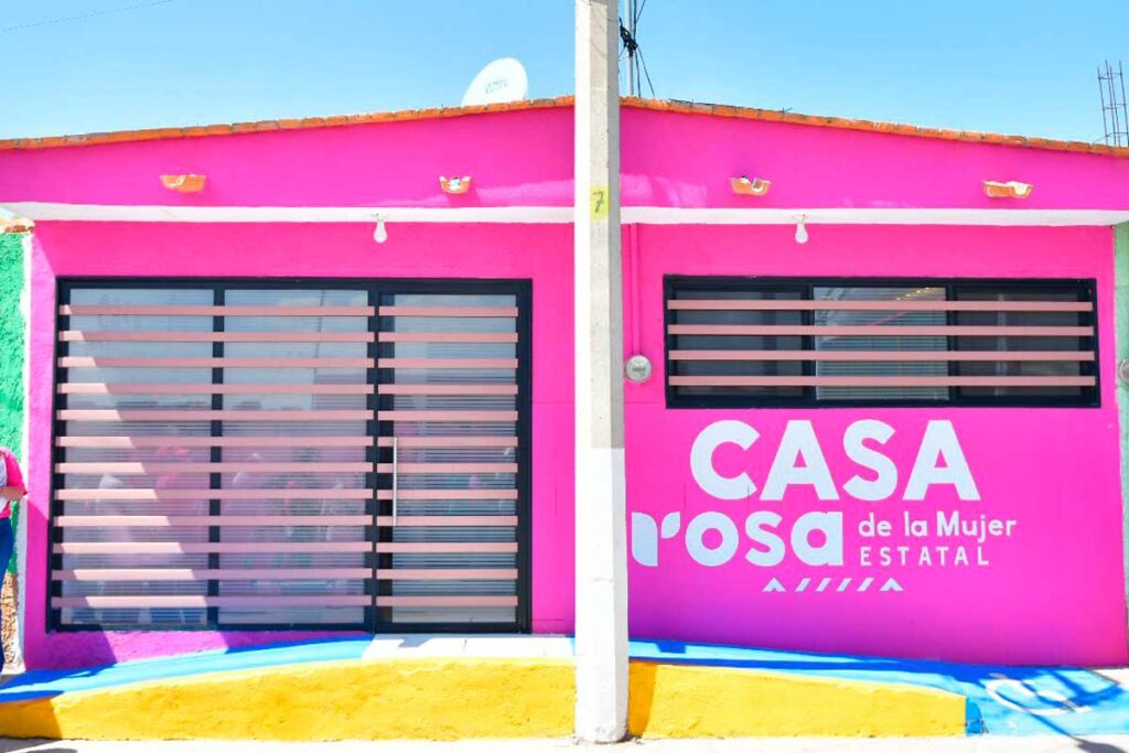 Tere Jiménez inaugura Casa Rosa en Cosío: Refuerzan apoyo a mujeres en Aguascalientes