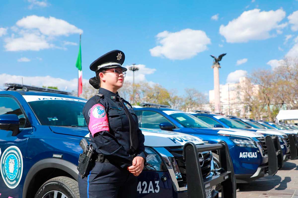 Tere Jiménez refuerza la seguridad en Aguascalientes con inversión de 200 mdp en 114 nuevas patrullas