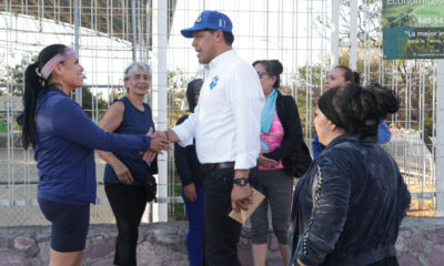Leo Montañez refuerza atención ciudadana y servicios públicos en el fraccionamiento Mujeres Ilustres