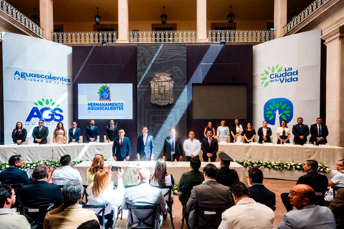 Aguascalientes consolida hermanamientos con Colima Fresnillo y Zacatecas para impulsar seguridad y desarrollo
