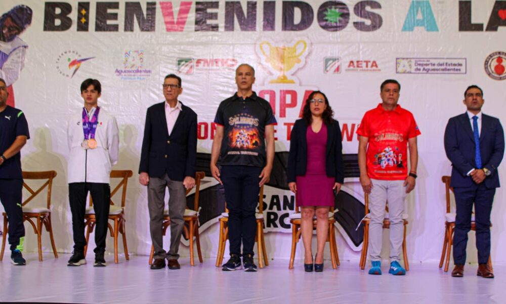 Aguascalientes fue sede de la Copa Nacional JDK de Taekwondo: Inauguración y detalles del evento