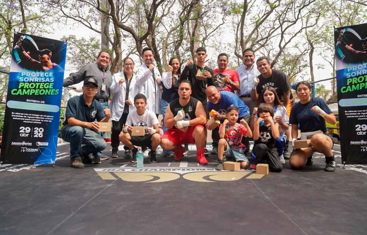Aguascalientes lanza "Protege Sonrisas Protege Campeones" para deportistas de contacto