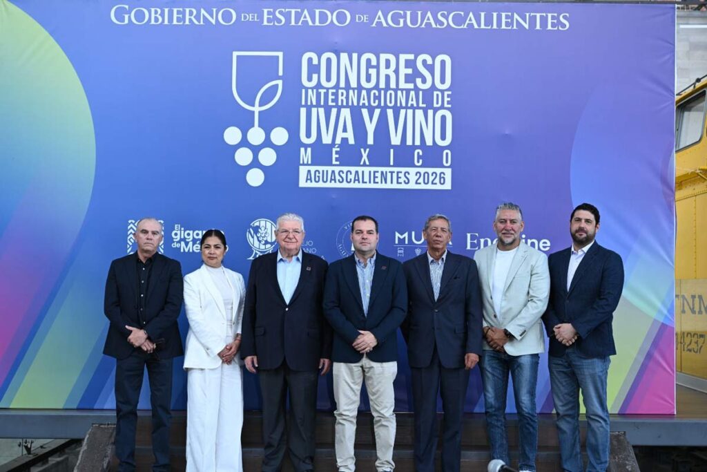 Aguascalientes será sede del 1er Congreso Internacional del Vino Mexicano 2026
