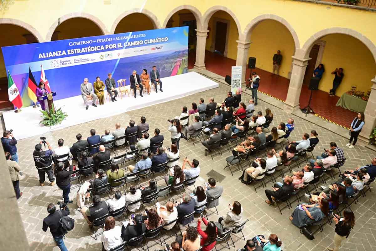 Aguascalientes y GIZ lanzan ambicioso plan contra el Cambio Climático hacia 2050