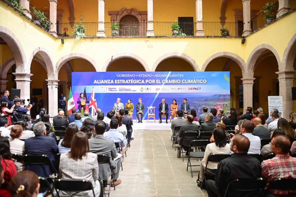 Aguascalientes y GIZ lanzan ambicioso plan contra el Cambio Climático hacia 2050