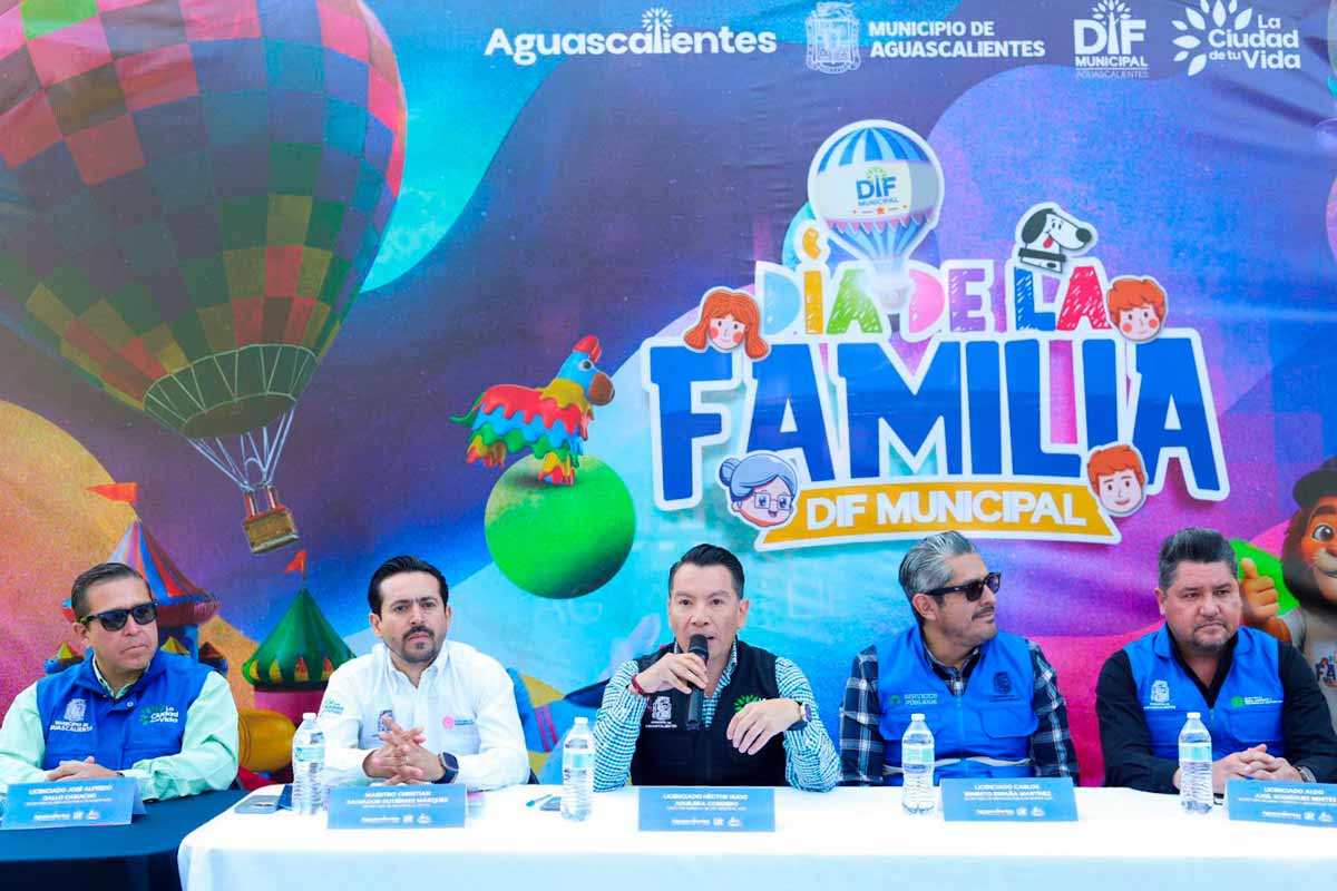 Día de la Familia en Aguascalientes 2026: Programa horarios y actividades en el Parque México