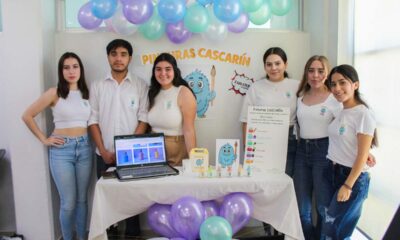 Estudiantes de la UTC Calvillo ganan segundo lugar nacional con "Cascarín" una pintura ecológica innovadora