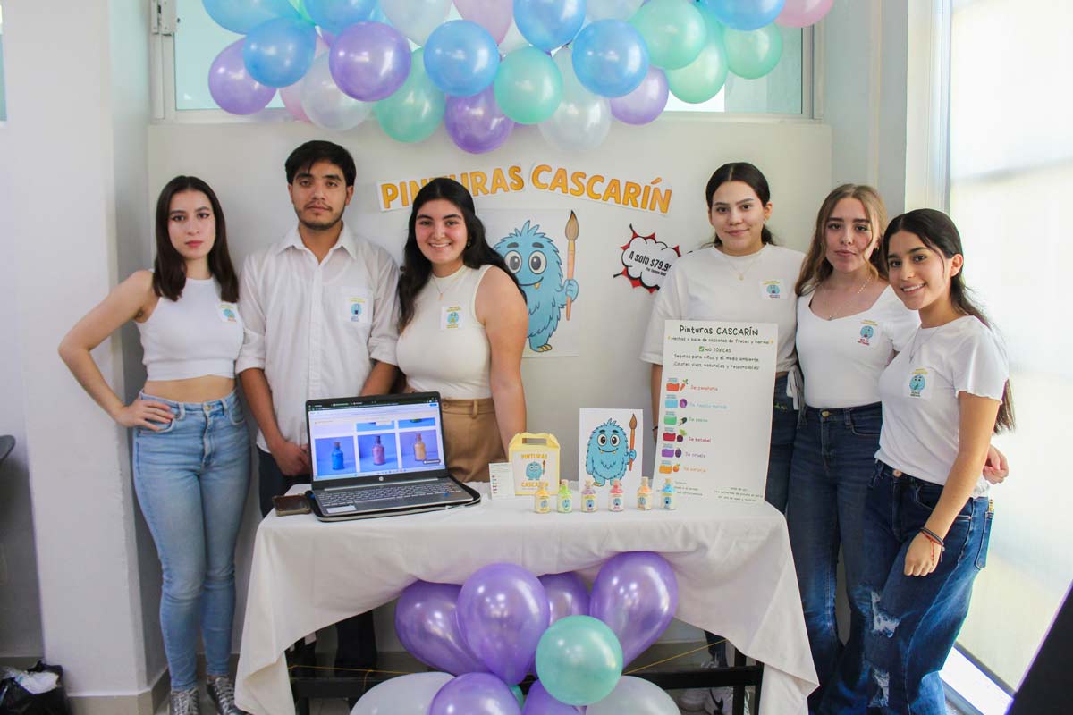 Estudiantes de la UTC Calvillo ganan segundo lugar nacional con "Cascarín" una pintura ecológica innovadora
