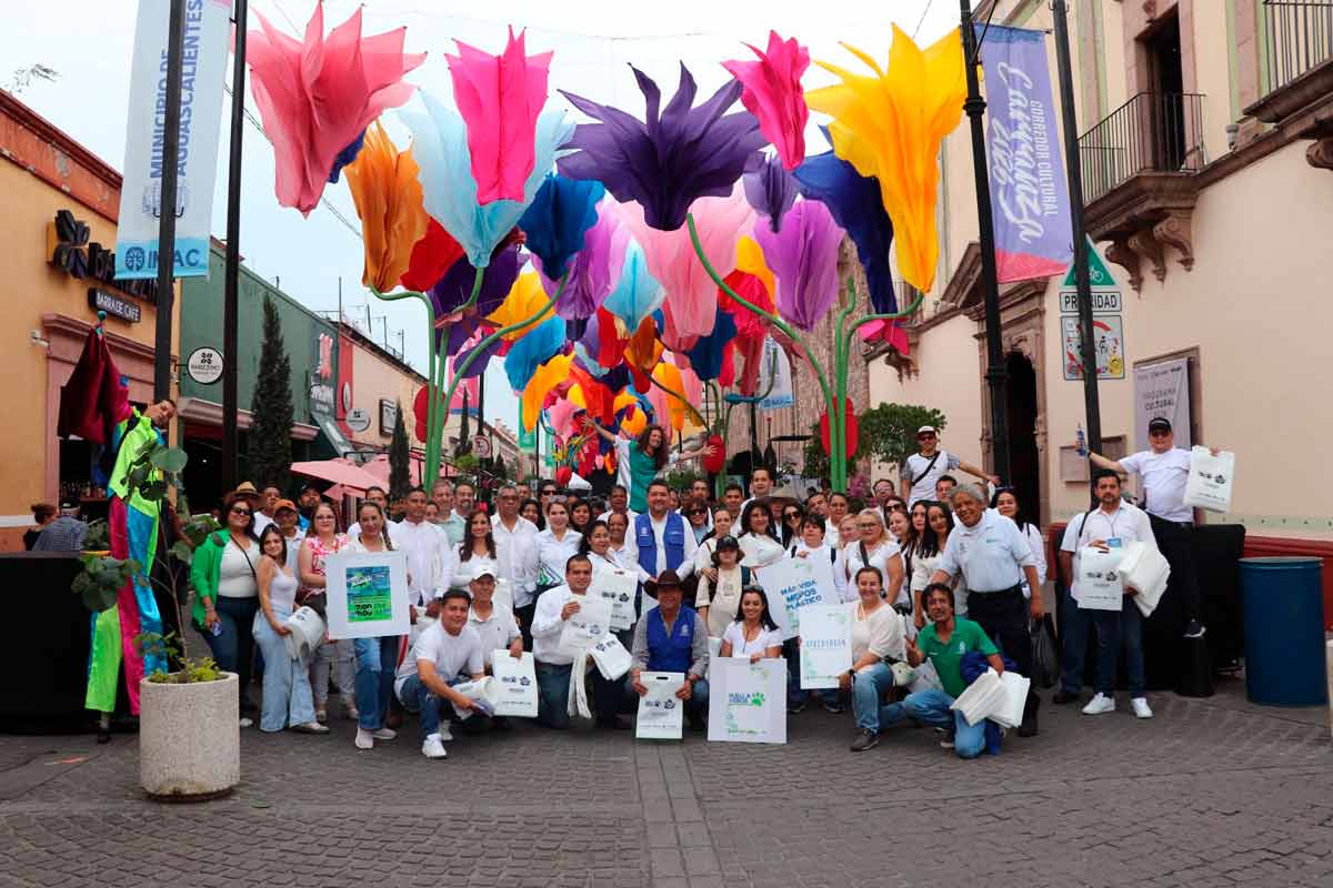 FNSM 2026: Aguascalientes arranca operativo ambiental para reducir plásticos de un solo uso