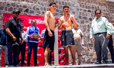 Función de Box "México Tierra de Victorias" en Aguascalientes: Superan pesaje oficial y definen cartelera