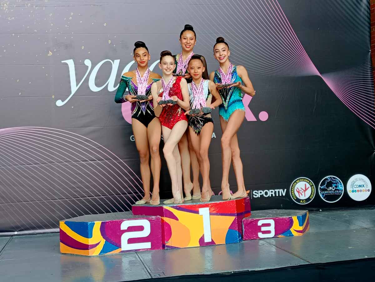 Gimnastas de Kalinka triunfan en la Copa Yaca: 49 medallas y pase al Selectivo Nacional