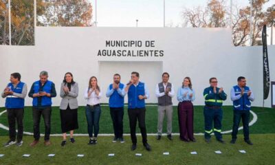 Leo Montañez entrega rehabilitación del Parque Centenario en Santa Anita I: Impulso al deporte en Aguascalientes