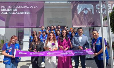 Leo Montañez inaugura la nueva Casa de la Mujer en el Centro de Aguascalientes