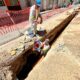 Leo Montañez moderniza red de alcantarillado en San Marcos para prevenir brotes sanitarios