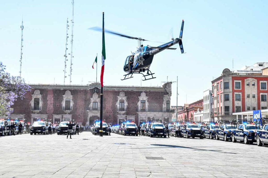 Leo Montañez refuerza la seguridad en Aguascalientes con 100 nuevas patrullas