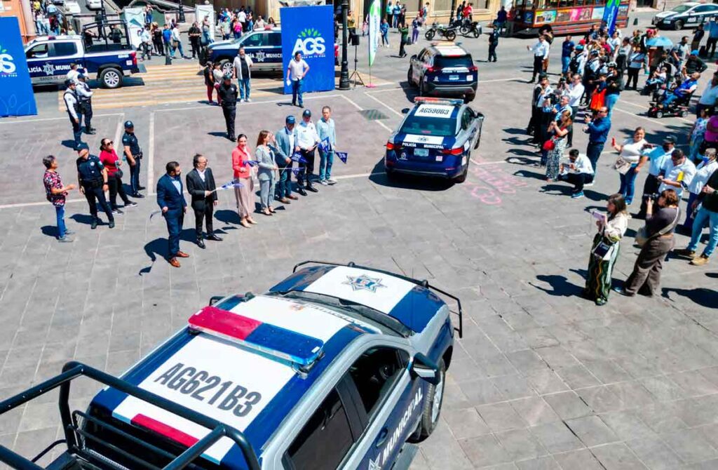 Leo Montañez refuerza la seguridad en Aguascalientes con 100 nuevas patrullas